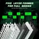 Магнітна Ігрова Клавіатура ATTACK SHARK R85 HE Black Green - изображение 8