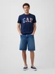 Футболка хлопковая мужская GAP 779317123 M Синяя (1160672781) - изображение 3