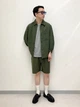 Ветровка мужская Uniqlo 809686743 XL Зеленая (1160676049) - изображение 3
