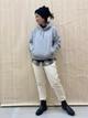 Худи мужское Uniqlo 383633797 XL Серое (1160715678) - изображение 4
