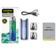 Pod система Voopoo Vmate Max Dove Grey ВуПу Вмэйт Под система электронная сигарета 1200 мАч Дав Грей 30 Вт и 3.0 Ом дисплей с LED-подсветкой серая - изображение 3
