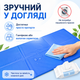 Охолоджувальний гелевий килимок для собак, Блакитний з коргі XL 60х90 см, холодна лежанка-підстилка для тварин, котів та кішок - зображення 5