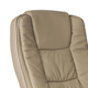 Офисное кресло Hanert Vibe Beige с ортопедической спинкой механизмом качания подголовником поясничной поддержкой и нагрузкой до 120 кг бежевое - изображение 8