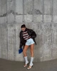 Поло в полоску - Classyme - S - Коричневый - (1ps) - изображение 4