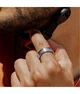 Смарт-кільце Oura Ring 4 Silver Size 7 Фітнес-трекер сну, здоров'я та пульсу Розумне кільце для моніторингу організму (JZ90-54217-07) - изображение 4