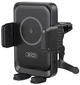 Автодержатель для телефону з бездротовою зарядкою XO WX046 Black (WX046.black) - изображение 2