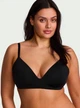 Бюстгалтер Victoria's Secret Smooth Lightly Lined Wireless Bra Чорний 36B - зображення 1