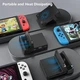 Док-станція для Nintendo Switch / Switch OLED з HDMI 4K та USB 3.0, чорна - изображение 4
