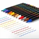 Набір акрилових маркерів Acrylic Marker 48 кольорів, 24 двосторонні маркери для малювання, розпису, творчості - зображення 3