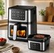 Аерогриль (мультипіч) DOMOTEC Air Fryer MS-3225 7 л 3500 Вт Чорний - изображение 2