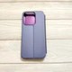 Чехол-книжка Mirror для Xiaomi Redmi 15C 173mm EU Зеркальная Фиолетовый( бампер темно-синий) - изображение 3