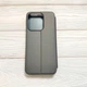 Чехол-книжка Mirror для Xiaomi Redmi 15C 173mm EU Зеркальная Черный - изображение 2