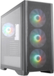 Obudowa Silentware Air 1000 Midi-Tower E-ATX 4 wentylatory ARGB Tempered Glass czarna (AIR1000BLACK) - obraz 1