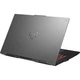 Ноутбук ASUS TUF Gaming A17 (FA707NUG-HX162), AMD Ryzen 7 7445HS / 17.3" / 144 Гц / RAM 16 ГБ DDR5 / SSD 2 ТБ / RTX 4050 + AMD Radeon 740M / Без ОС / Сірий - изображение 7