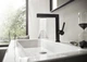 Hansgrohe Finoris 230 Смеситель для умывальника, черный матовый (76063670) - изображение 2