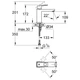 Grohe Eurocube Смеситель для раковины M-размера, хром (23446000) - изображение 10