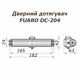 Доводчик двери Fuaro DC-204 до 85 кг черный стандартная тяга - изображение 3