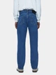 Мужские синие джинсы Straight Fit размер 34/32 - изображение 2