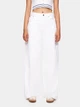 Женские белые джинсы wide leg размер 27 - изображение 3