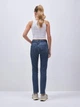 Женские синие джинсы slim fit размер 28 - изображение 3
