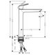 Hansgrohe Logis Fine Смеситель для раковины, черный матовый (71258670) - изображение 5