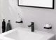 HANSGROHE Logis 100 Смеситель для раковины, черный матовый (71107670) - изображение 3