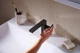 HANSGROHE Tecturis E 110 Fine Смеситель для раковины, черный матовый (73020670) - изображение 3