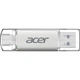 USB флеш накопитель Acer 64GB UT300 USB-A/Type-C 3.2 Silver (BL.9BWWA.589) - изображение 1