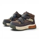 Демисезонные ботинки BI&KI для мальчика с LED-подсветкой коричневые на липучках и молнии, размер 25 (16,6 см) - изображение 6