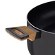 Кастрюля с крышкой Bergner Earth black 28 см 6 л (BG-32037-BK) - изображение 5