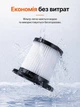 Автомобильный аккумуляторный пылесос беспроводной портативный ручной для сухой уборки мини автопылесос для салона автомобиля и дома с насадками и фильтром - изображение 5