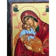 Писаная икона Пресвятой Богородицы Гликофилуса (Сладкое Лобзание) 23×29 см - изображение 6