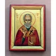 Писаная икона Святителя Николая Чудотворца 17,5 × 22 см - изображение 3