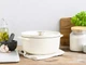 Каструля чавунна з кришкою KitchenAid 26 см 5,2 л колір мигдальний крем (CC006059-001) - зображення 4