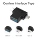 Переходник Vention USB 3.1 Type-C / USB 3.0 OTG AF / microUSB BM (CDIB0) - изображение 6