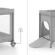 Дитячий манеж Kinderkraft Leody Up Grey (5902533930159) Kinderkraft 5902533930159 1088232 - зображення 3