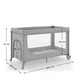 Дитячий манеж Kinderkraft Leody Up Grey (5902533930159) Kinderkraft 5902533930159 1088232 - зображення 7
