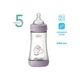 Бутылочка для кормления Chicco Perfect 5 із силіконовою соскою 2+ місяців 240 мл Рожева (20223.12.40) Chicco 20223.12.40 1061395 - изображение 2