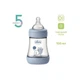 Бутылочка для кормления Chicco Perfect 5 із силіконовою соскою 0+ місяців 150 мл Блакитна (20211.22.40) Chicco 20211.22.40 1061394 - изображение 2