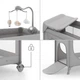 Детский манеж Kinderkraft с пеленатором Leody Up Grey (5902533930135) Kinderkraft 5902533930135 1058977 - изображение 3