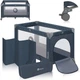 Дитячий манеж Lionelo Stefi BLUE GREY (LO-STEFI BLUE GREY) Lionelo LO-STEFI BLUE GREY 1061301 - зображення 7