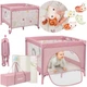 Детский манеж Lionelo MILLE PLUS PINK (LO-MILLE PLUS PINK) Lionelo LO-MILLE PLUS PINK 1061295 - изображение 5