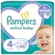 Подгузники Pampers Active Baby Maxi Размер 4 (9-14 кг) 46 шт (8001090949097) Pampers 8001090949097 1055407 - изображение 1