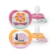 Пустышка Philips AVENT Ultra Air 6-18 місяців 2 шт (SCF080/27) Philips AVENT SCF080/27 1021280 - изображение 1