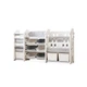 Дитячий стелаж Mealux Line White (KD-E196 White) Mealux KD-E196 White 1061722 - зображення 1