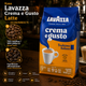Кофе в зернах Lavazza Crema e Gusto Tradizione Italiana Latte 1 кг купаж 70 процентов арабика 30 процентов робуста темная обжарка - изображение 3