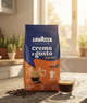 Кофе в зернах Lavazza Crema e Gusto Forte Espresso 1 кг купаж арабика робуста темная обжарка - изображение 4