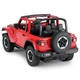 Радиоуправляемая лицензионная модель Rastar Jeep Wrangler Rubicon 1:14 на пульте Красная (4540043) - изображение 14