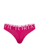 Жіночі трусики стрінги Victoria's Secret Exploded Logo Cotton Thong Panty S (Малиновий) - изображение 3