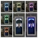 Многослойный Ночник лампа аниме Синяя тюрьма Blue Lock светильник вертикальный Rin Itoshi Блю Лок Рин Итоши RGB - изображение 15